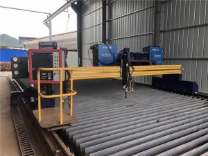 Automatizovaný CNC plazmový řezací stroj Double Driving 4m Span 15m Rails