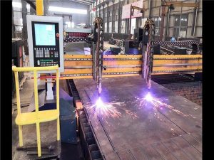 Dvoumotorový portálový plazmový řezací stroj H Svazková výrobní linka Hypertherm CNC systém